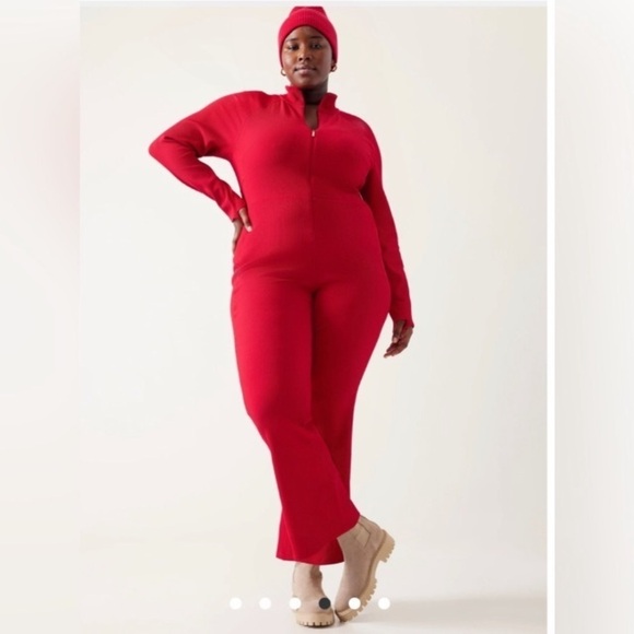 NWT! Athleta Tropical Red Keys Goddess Bodysuit - Multiple Sizes🌀 - Picture 5 of 7